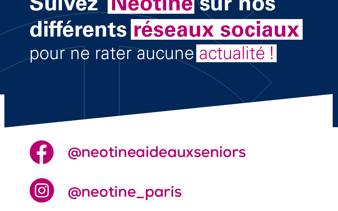 Nos réseaux sociaux !